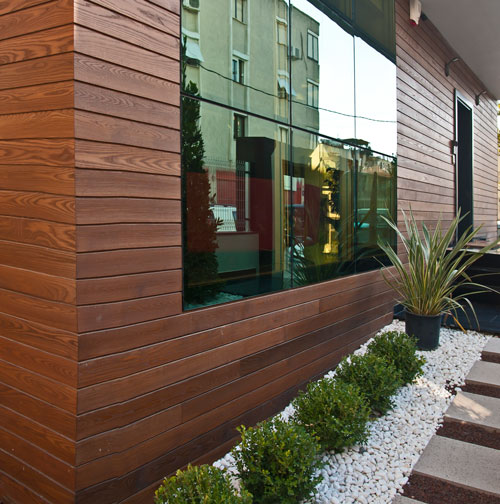 ThermoWood Ash Hardwood Cladding Gallery Image