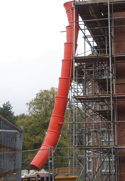 Scaffold rubbish chutes Gallery Image