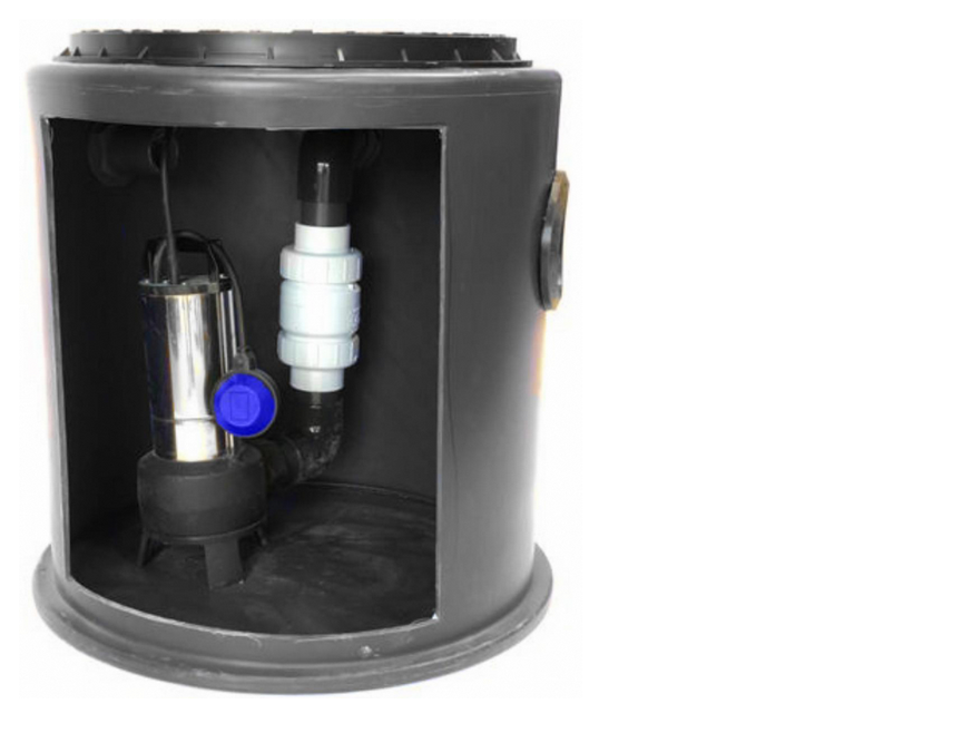 JTFS Mini Micro Maz Sewage Macerator Pumping Station (190ltr) upto 20m lift Gallery Image