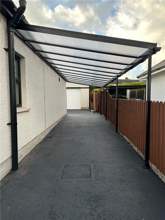 Carport, Black. Gallery Image