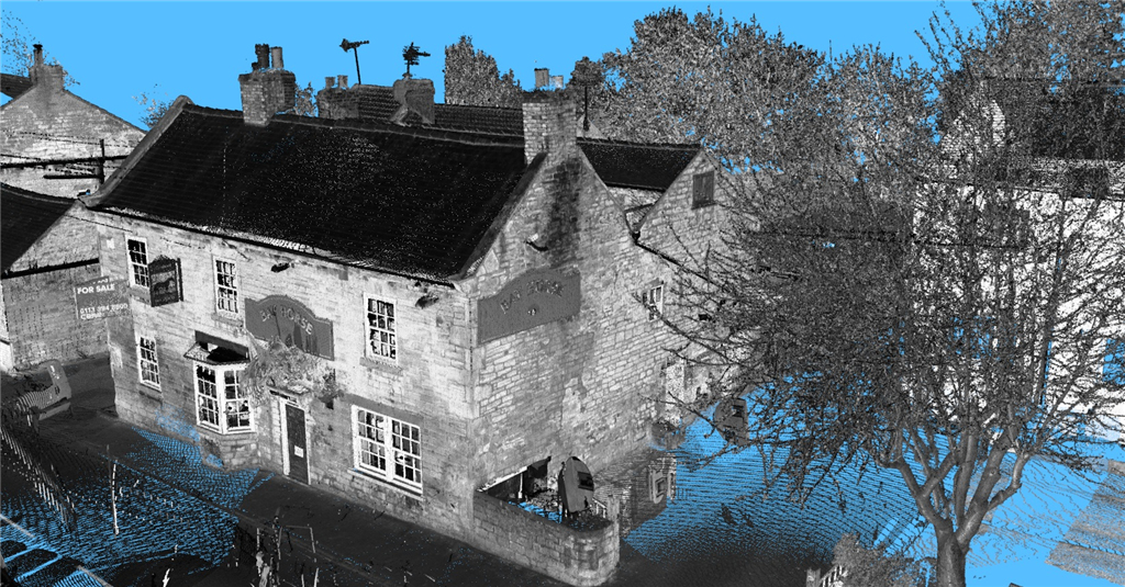 Laser scanning point cloud Gallery Image