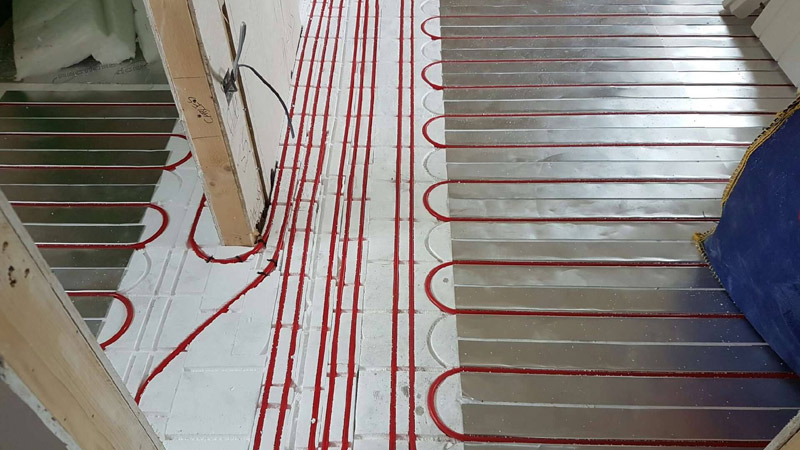 Underfloor Heating installation near Redruth, Cornwall Gallery Image