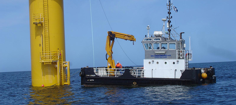 Offshore windfarm works Gallery Image