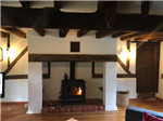 Jotul Wood Buring F500 clear door in inglenook
 Gallery Thumbnail