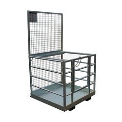 Single Forklift Safety Cage Galvanised Gallery Image