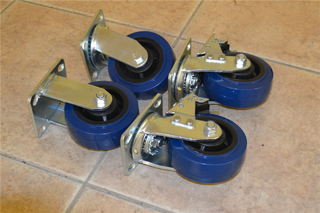 Various Sizes of Castors Gallery Image