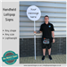 Handheld lollipop signs. Stop/Go signs
Customise with your own print choice Gallery Thumbnail