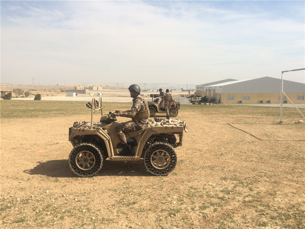 Quad bike course delivered in Jordan, Their armed forces utilise our training many times per year. Gallery Image