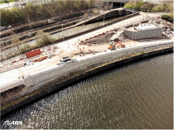 Construction Site Monitoring - Drone Photography & Video - Manchester - Drone Tech Aerospace Gallery Image