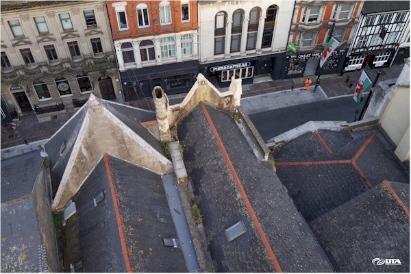 Drone Roof Inspection - Inner City - Cardiff - Drone Tech Aerospace Gallery Image