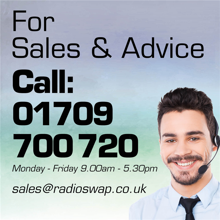 For more info please call 01709 700720 or email sales@radioswap.co.uk Gallery Image