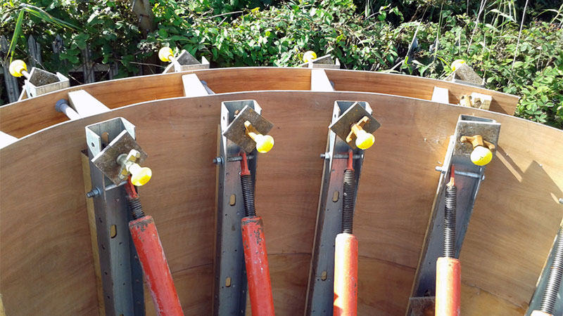 Straight and Radius wall pours Gallery Image