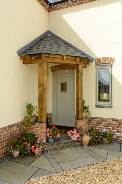 Timber front door Gallery Image