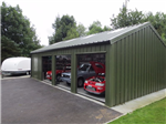 Gold Range Bespoke Car Garage by Shanette Sheds Gallery Thumbnail