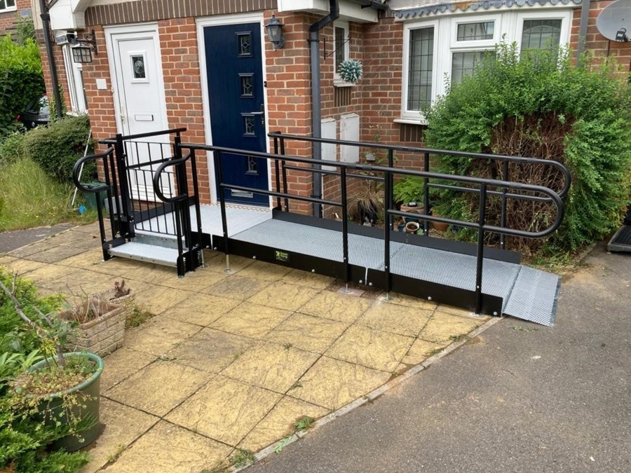 residential wheelchair ramp Gallery Image