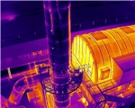 Drone thermal inspection of industrial plant Gallery Thumbnail