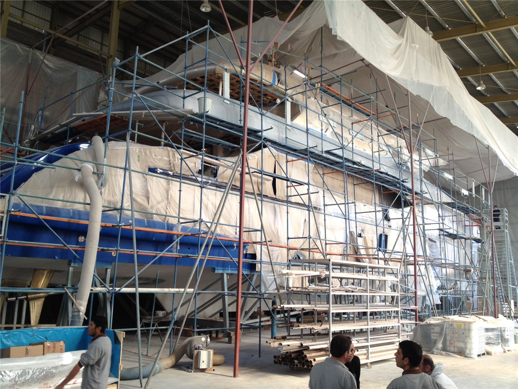 Le Caprice V being built in the Shipyard in Turkey Gallery Image