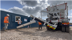 commercial concrete being poured by one of our ready mix volumetric concrete in somerset  Gallery Thumbnail