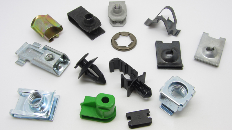 Spring Steel & Plastic Fasteners Gallery Image