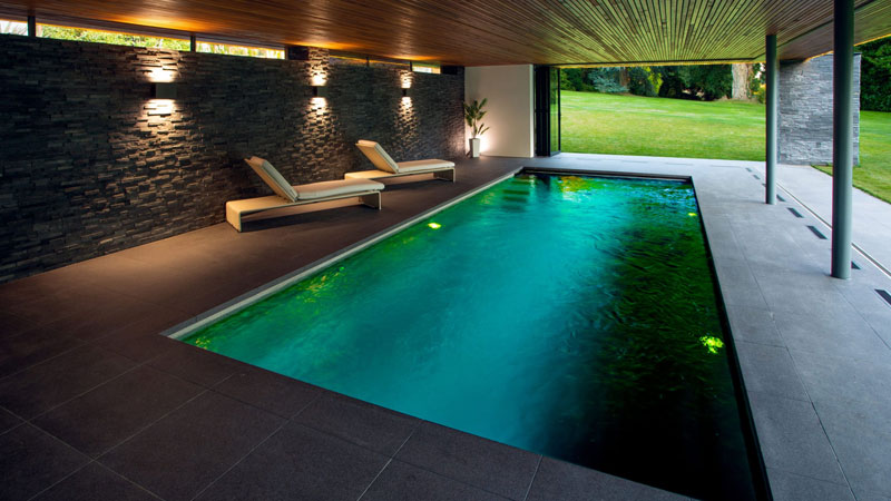 Indoor One-piece pool  Gallery Image