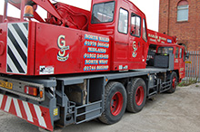 Graham Jones Cranes Nottinghamshire Image